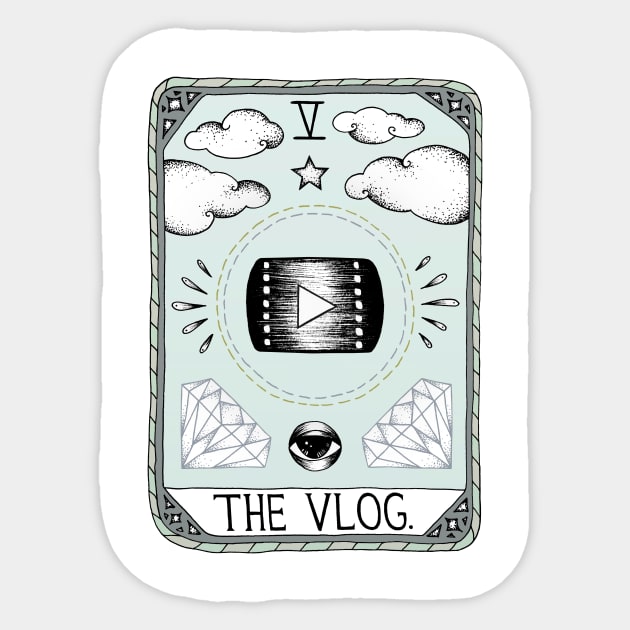 The Vlog Sticker by Barlena